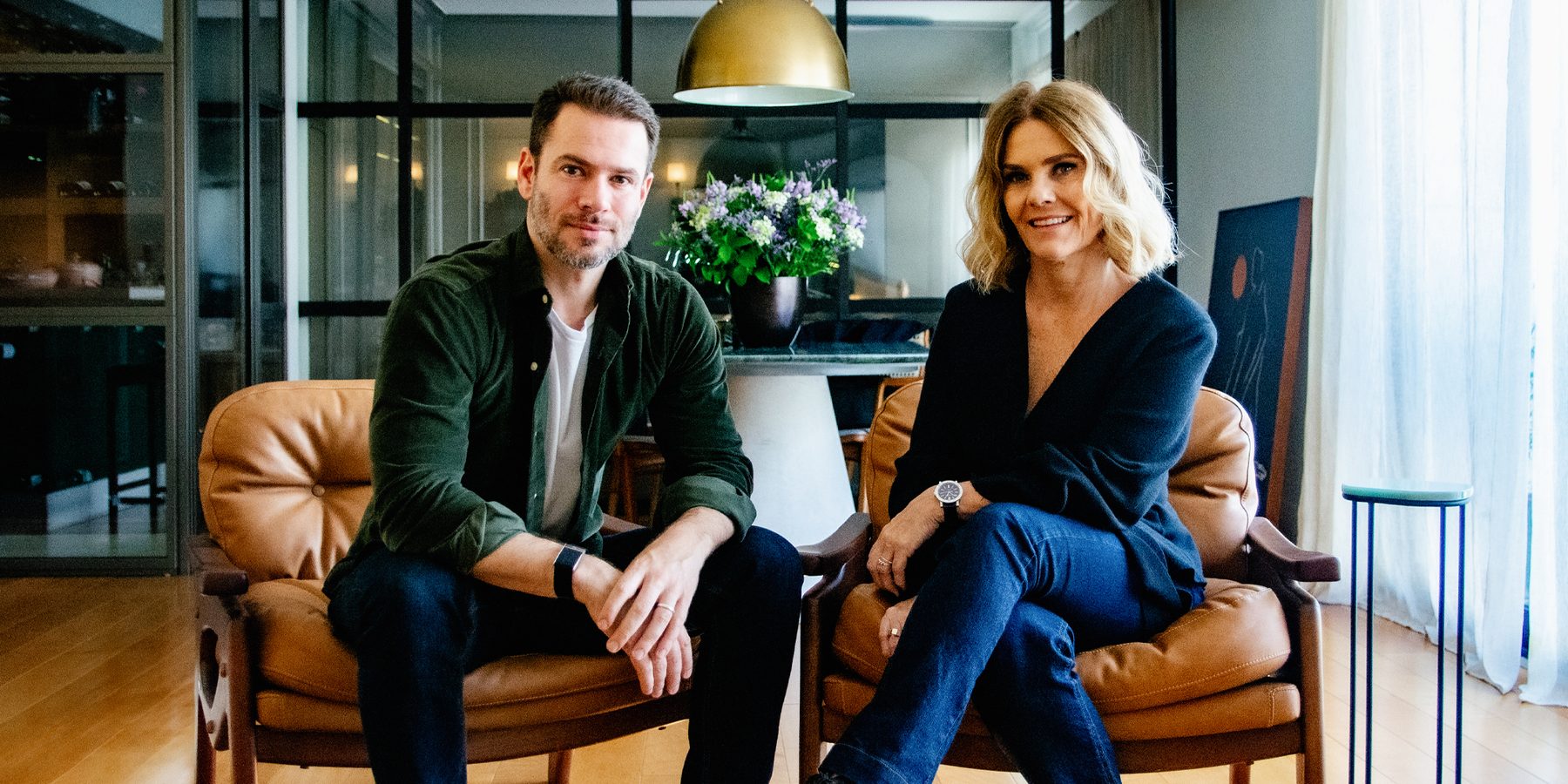 Raphael Guaraná e Silvana Dorta, sócios da Jardins & Co.